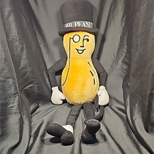 Vintage 1991 Mr. Peanut with Plush Cane 26